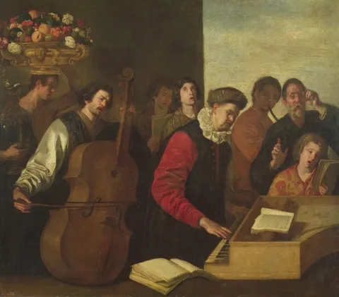 Aniello Falcone   The Concert   (MeisterDrucke 226691)